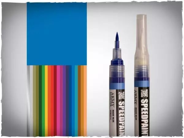 Speedpaint Marker - Magic Blue - By Deep Cut Studio