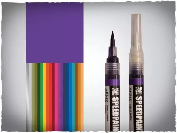 Speedpaint Marker - Purple Swarm - By Deep Cut Studio