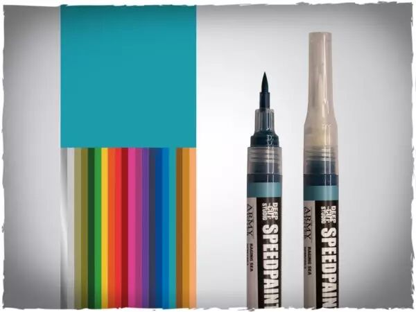 Speedpaint Marker - Raging Sea - By Deep Cut Studio