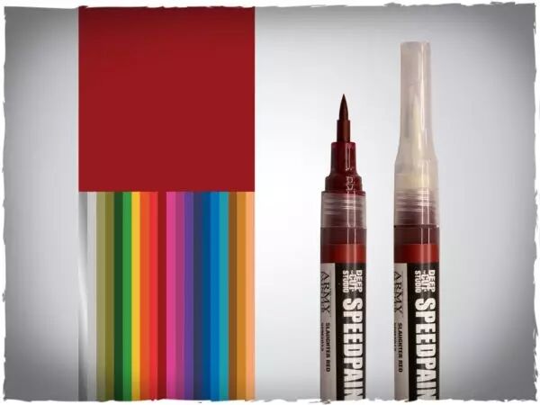 Speedpaint Marker - Slaughter Red - By Deep Cut Studio