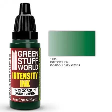 Intensity Ink 17 Ml - Gorgon Dark Green - Green Stuff World