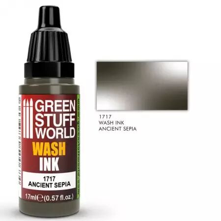 Wash Ink 17 Ml - Ancient Sepia - Green Stuff World
