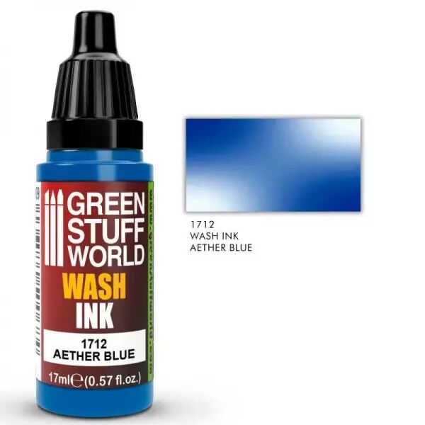 Wash Ink 17 Ml - Aether Blue - Green Stuff World