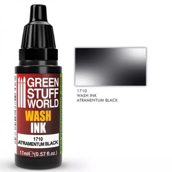 Wash Ink 17 Ml - Atramentum Black - Green Stuff World