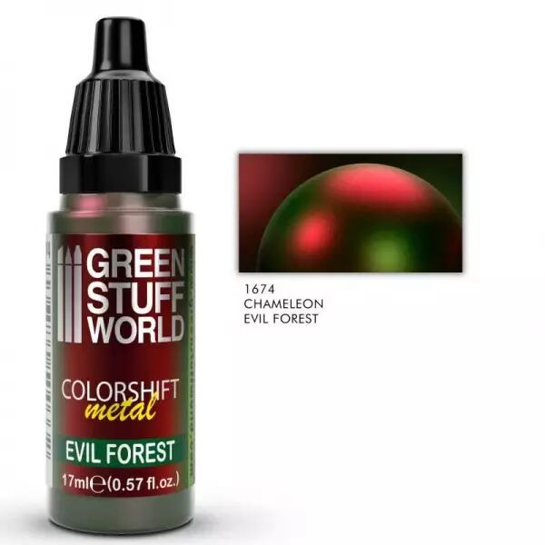 Peinture Cam�l�on 17 Ml - Evil Forest - Green Stuff World
