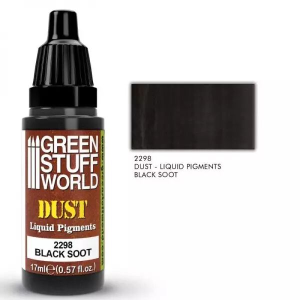 Liquid Pigment Dust - 2298 - Black Soot - Green Stuff World