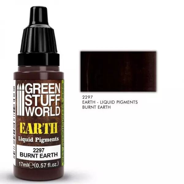 Liquid Pigment Earth - 2297 - Burnt Earth - Green Stuff World