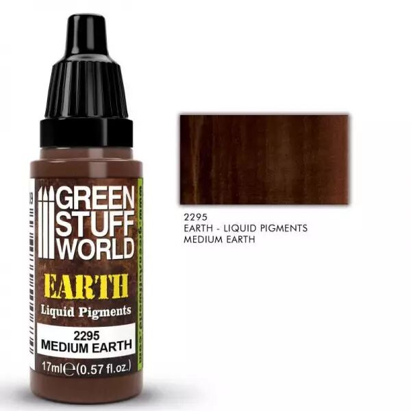 Liquid Pigment Earth - 2295 - Medium Earth - Green Stuff World