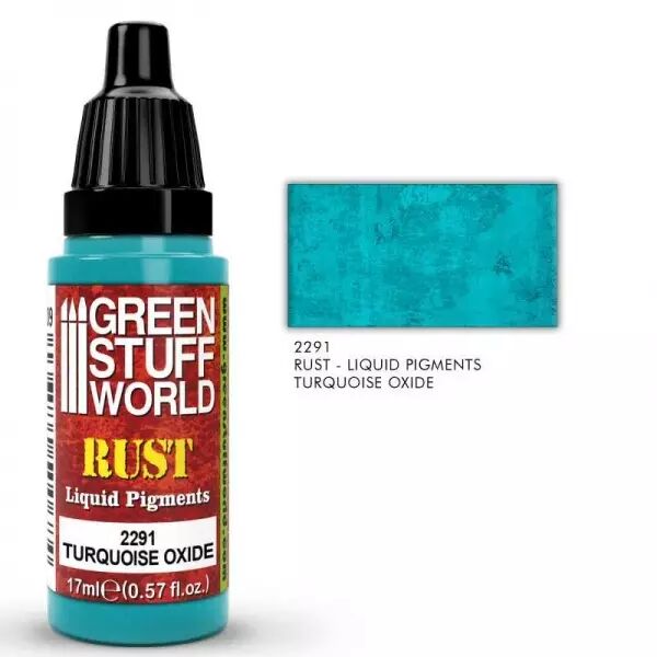 Liquid Pigment Rust - 2291 - Turquoise Oxide - Green Stuff World