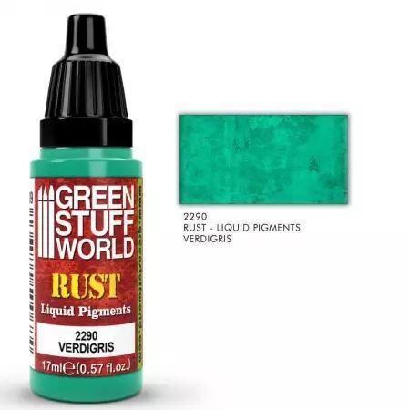 Liquid Pigment Rust - 2290 - Verdigris - Green Stuff World
