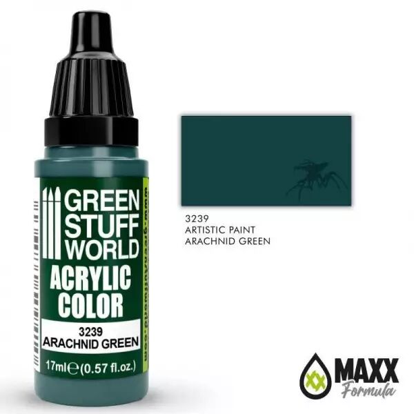 Artistic Paints - 3239- Arachnid Green - Green Stuff World