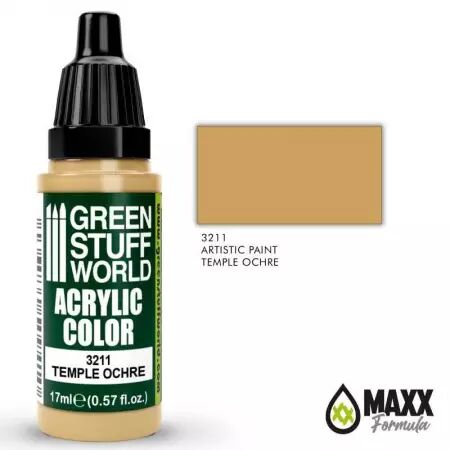 Artistic Paints - 3211 - Temple Ochre - Green Stuff World