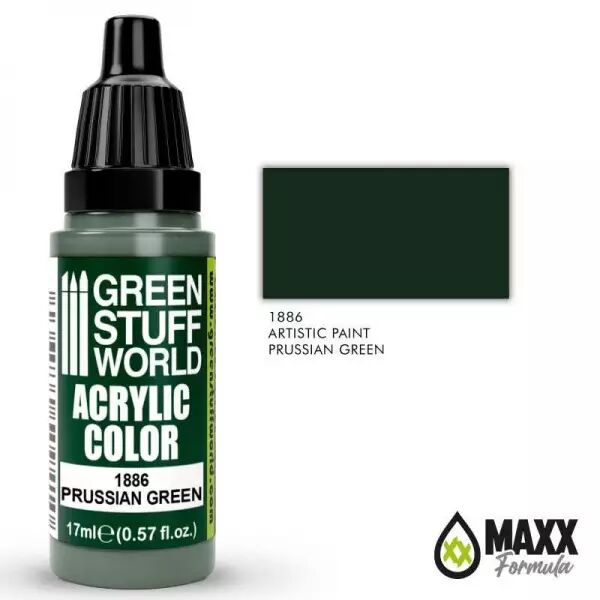 Artistic Paints - 1886 - Prussian Green - Green Stuff World