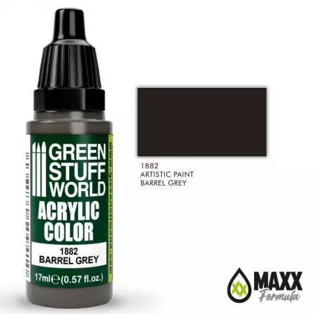 Artistic Paints - 1882 - Barrel Grey - Green Stuff World