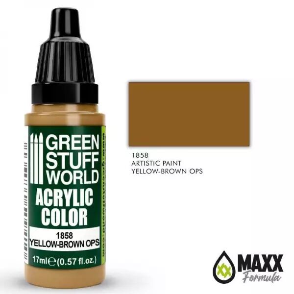 Artistic Paints - 1858 - Yellow-Brown Ops - Green Stuff World