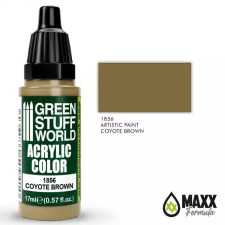 Artistic Paints - 1856 - Coyote Brown - Green Stuff World