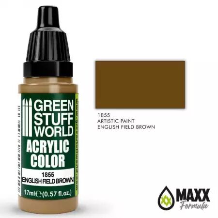 Artistic Paints - 1855 - English Field Brown - Green Stuff World