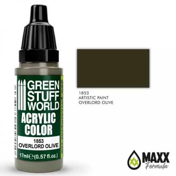 Artistic Paints - 1853 - Overlord Olive - Green Stuff World