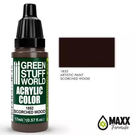 Artistic Paints - 1852 - Scorched Wood - Green Stuff World