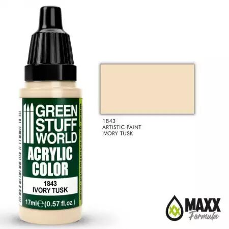 Artistic Paints - 1843 - Ivory Tusk - Green Stuff World