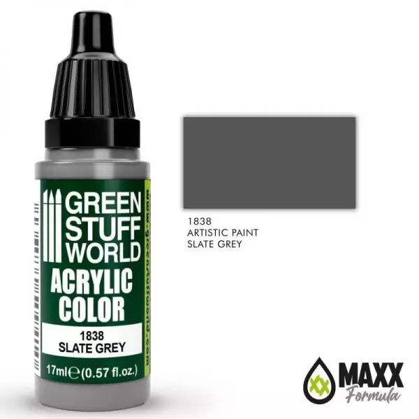 Artistic Paints - 1838 - Slate Grey - Green Stuff World