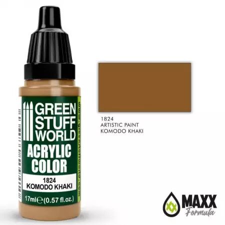 Artistic Paints - 1824 - Komodo Khaki - Green Stuff World