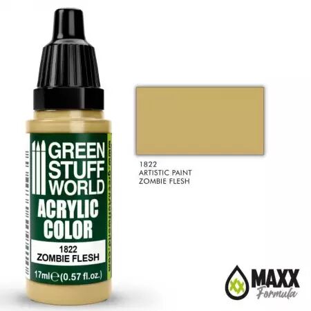 Artistic Paints - 1822 - Zombie Flesh - Green Stuff World