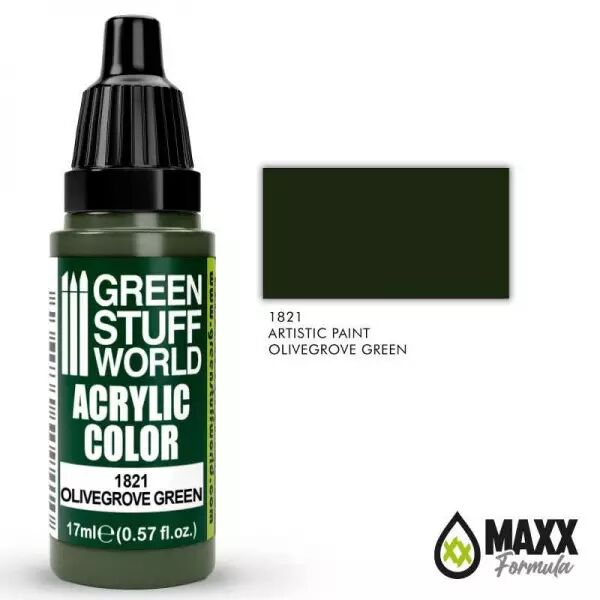 Artistic Paints - 1821 - Olivegrove Green - Green Stuff World