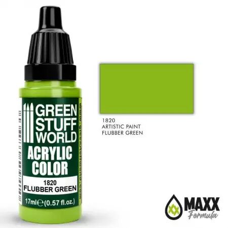 Artistic Paints - 1820 - Flubber Green - Green Stuff World