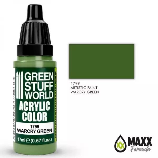 Artistic Paints - 1799 - Warcry Green - Green Stuff World