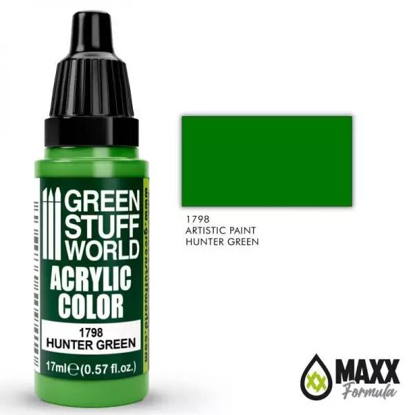 Artistic Paints - 1798 - Hunter Green - Green Stuff World