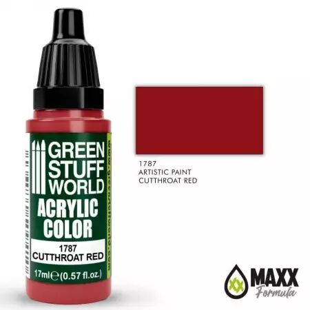 Artistic Paints - 1787 - Cutthroat Red - Green Stuff World