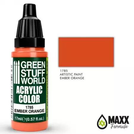 Artistic Paints - 1785 - Ember Orange - Green Stuff World