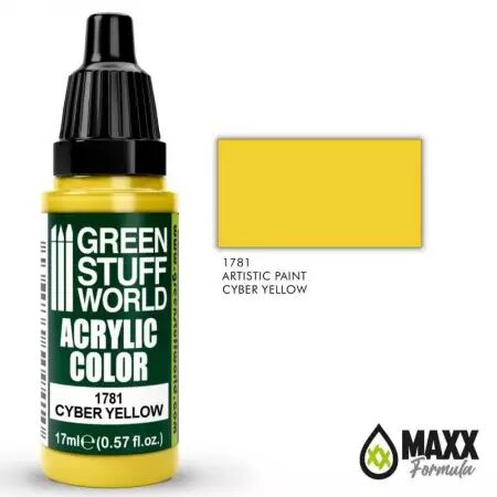 Artistic Paints - 1781 - Cyber Yellow - Green Stuff World