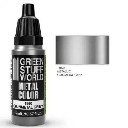Metallic Paints - Gunmetal Grey - Green Stuff World