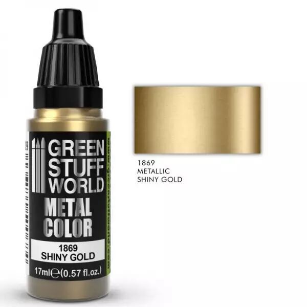 Metallic Paints - Shiny Gold - Green Stuff World