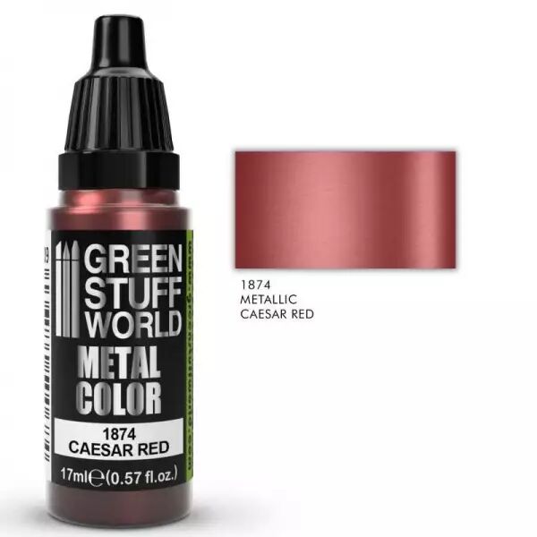 Metallic Paints - Caesar Red - Green Stuff World