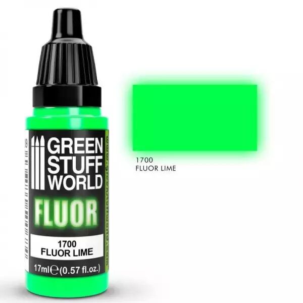 Peinture Fluor 17 Ml - Lime - Green Stuff World