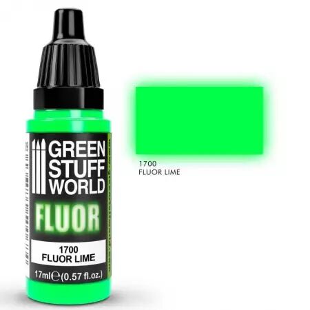 Peinture Fluor 17 Ml - Lime - Green Stuff World