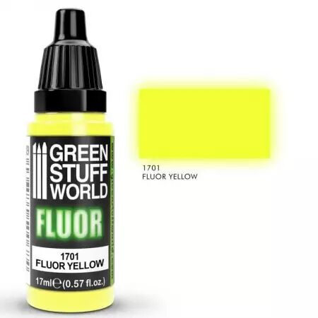 Peinture Fluor 17 Ml - Yellow - Green Stuff World