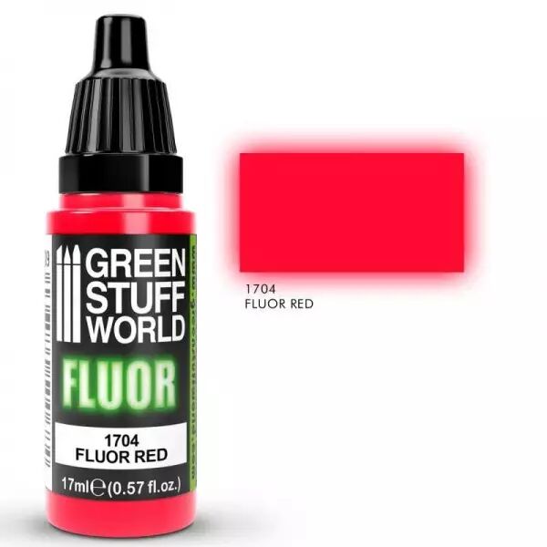 Peinture Fluor 17 Ml - Red - Green Stuff World