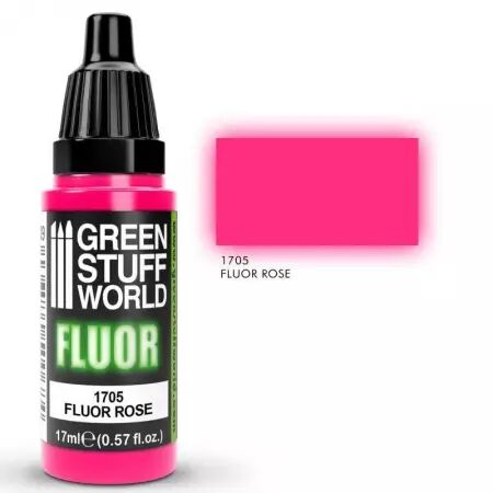 Peinture Fluor 17 Ml - Rose - Green Stuff World