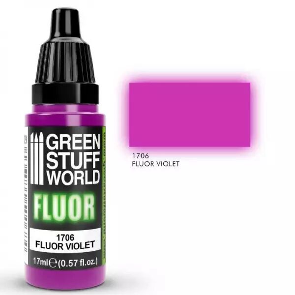 Peinture Fluor 17 Ml - Violet - Green Stuff World