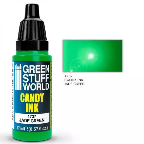 Candy Inks 17ml - Jade Green - Green Stuff World