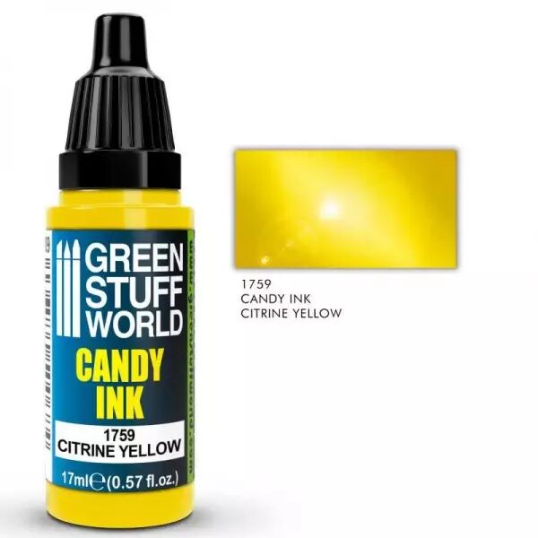 Candy Inks 17ml - Citrine Yellow - Green Stuff World