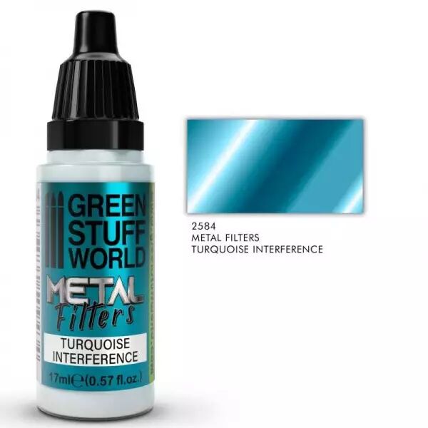 Metal Filters - Turquoise / Turquesa Interference - Green Stuff World