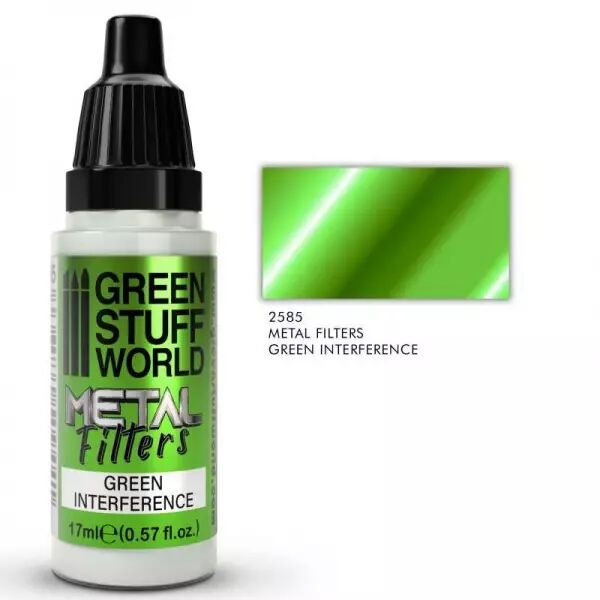 Metal Filters - Green / Verde Interference - Green Stuff World