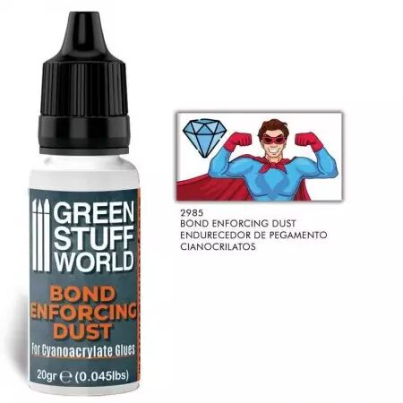 Durcisseur colle cyanoacrylate - Green Stuff World