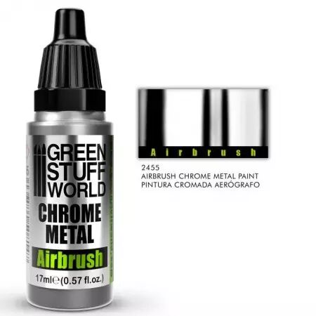 Paint Chrome For Airbrush 17Ml - Green Stuff World