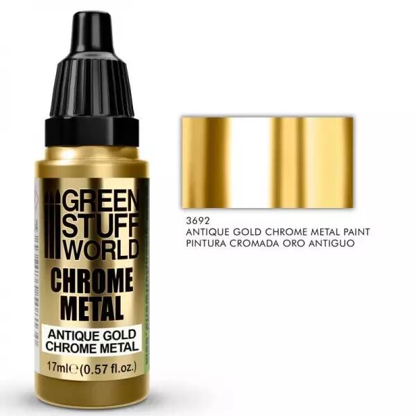 Paint Chrome Or Antique 17Ml - Green Stuff World